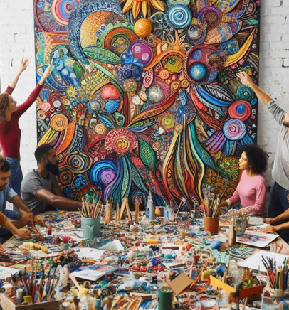 Oeuvre-collective-fresque-team-building